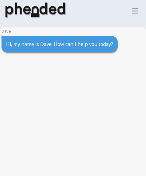 Image of Phended Security Chatbot
